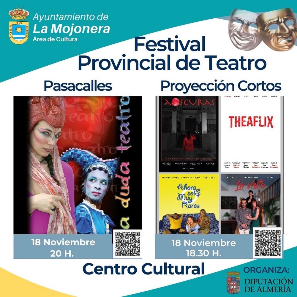 Una proyección de cortos cierra el Festival Provincial de Teatro Almeriense