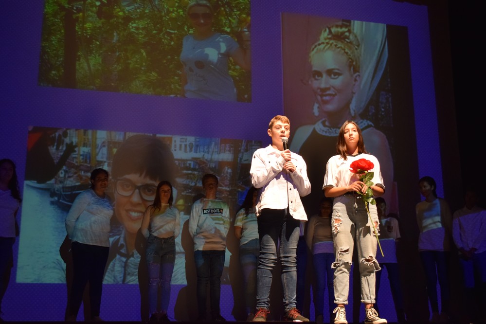 Alumnos de sexto de Primaria de Vícar participan en un proyecto innovador contra la violencia de género