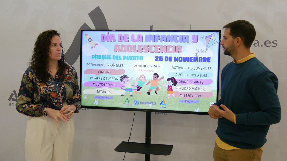 La ciudad de Adra celebra el Día de la Infancia y la Adolescencia el próximo 26 de noviembre