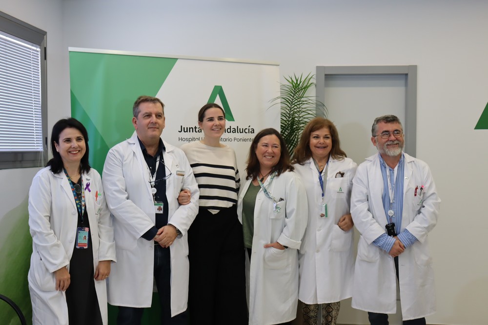 El Hospital Universitario Poniente incorpora a su primera residente de Anestesiología y Reanimación