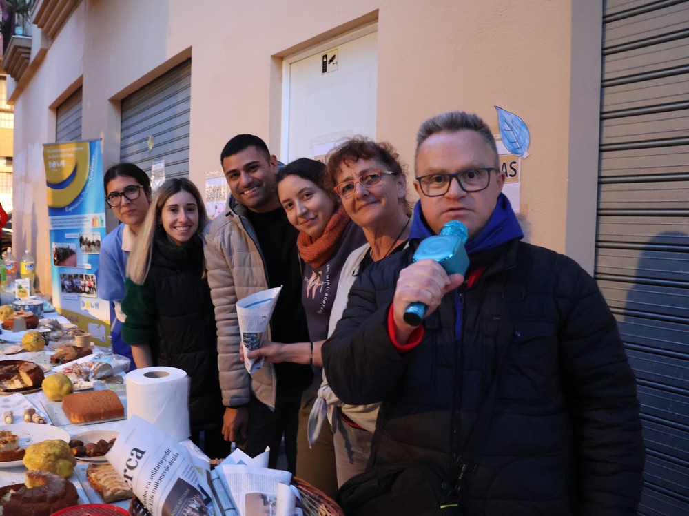 Down El Ejido celebra su tradicional ‘castañada’ por el Día de la Discapacidad