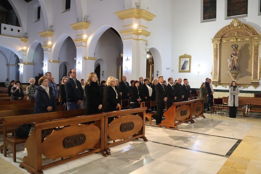 La Hermandad de San Isidro celebra los actos de juramento de Hermana Mayor y Junta de Gobierno