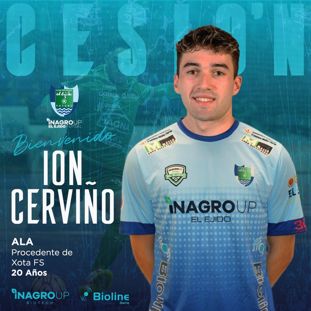 Inagroup El Ejido Futsal se refuerza con el ala Ion Cerviño