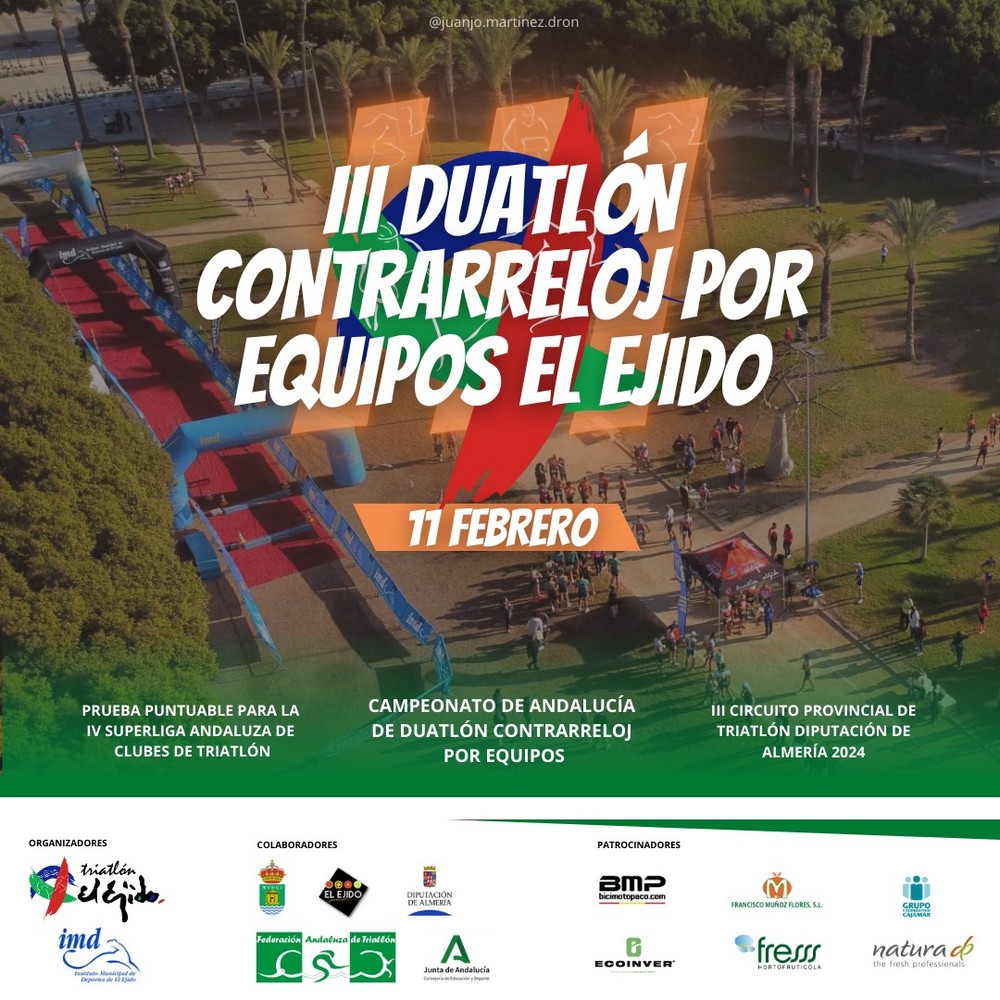 Arranca el III Duatlón Contrarreloj por Equipos de El Ejido