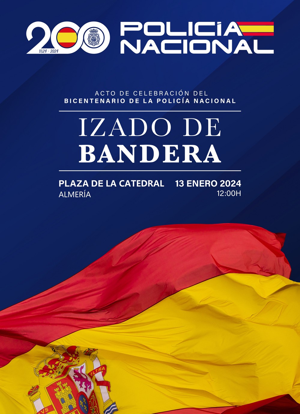 La Policía Nacional celebra este sábado su bicentenario en Almería