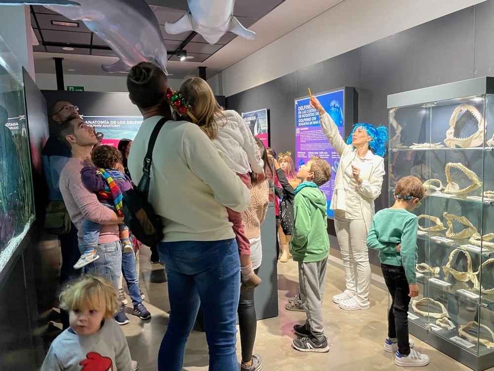 El Aula del Mar vivirá un mes de enero lleno de actividades, con cuentacuentos, música, visitas, exposición y concurso