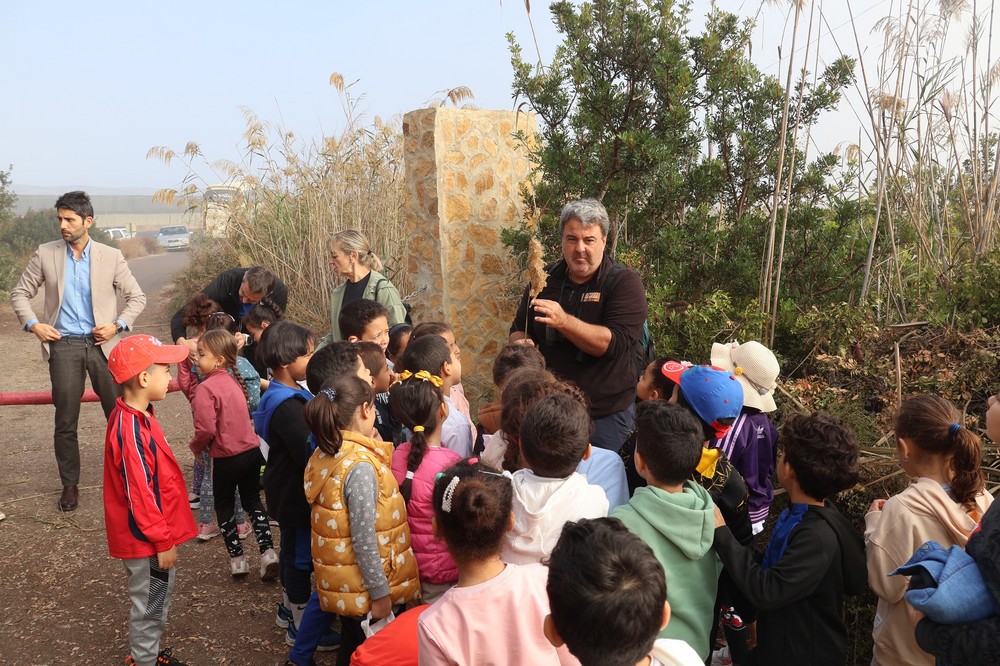 El Aula de Ecología Urbana difunde los valores ambientales de El Ejido a través de 30 rutas para escolares en tres itinerarios distintos