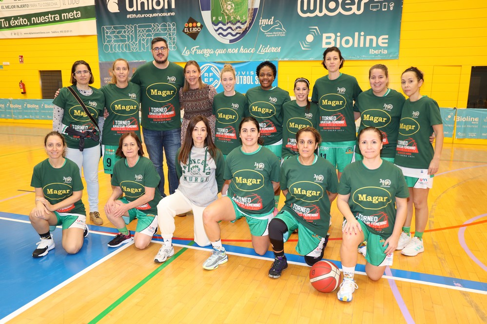 El Pabellón Municipal de El Ejido acoge con éxito el I Torneo Amateur de baloncesto Femenino