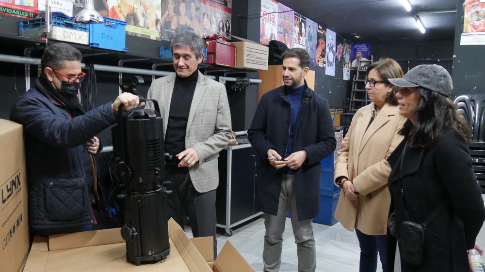 Nuevos sistemas de audio, iluminación y video continúan modernizando el Auditorio Ciudad de Adra