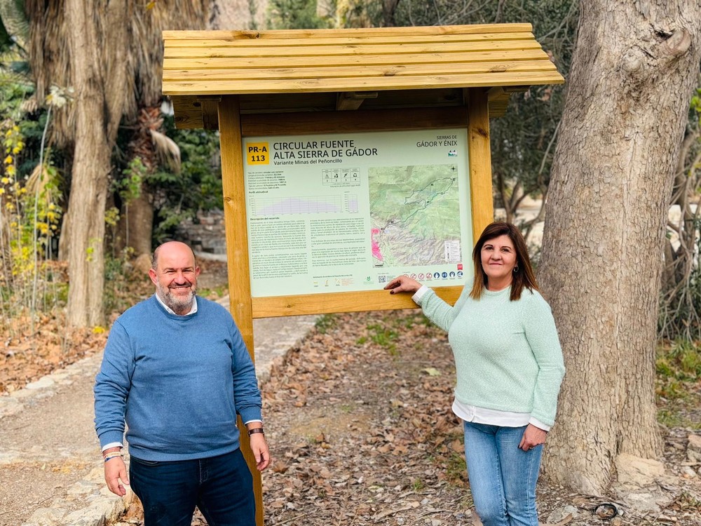 El Ayuntamiento de Dalías recupera la denominación de sendero de uso deportivo del camino del Arroyo a Fuente Alta