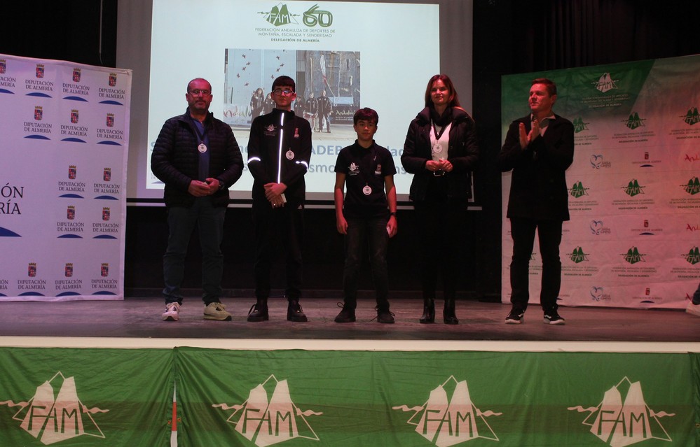 Protagonismo virgitano en la VII Gala del Montañismo Almeriense