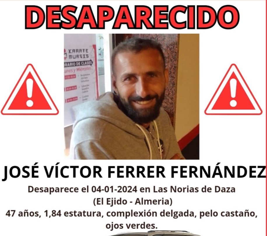 Encuentran el cuerpo sin vida de José Víctor Ferrer