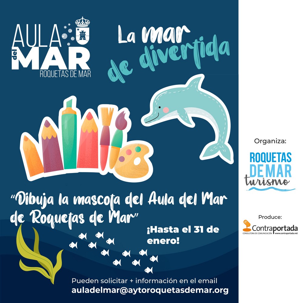 Roquetas tiene abierto hasta el 31 de enero el concurso de la mascota y la exposición de playmobil del Aula del Mar