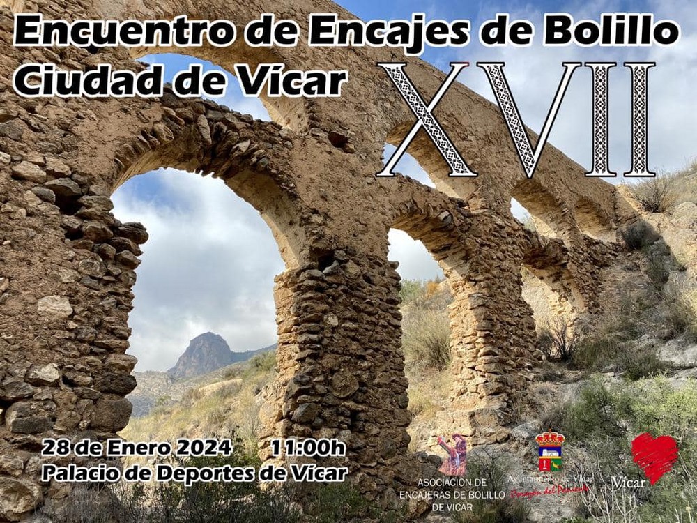 Vícar se prepara para un nuevo Encuentro de Encajeras de Bolillo