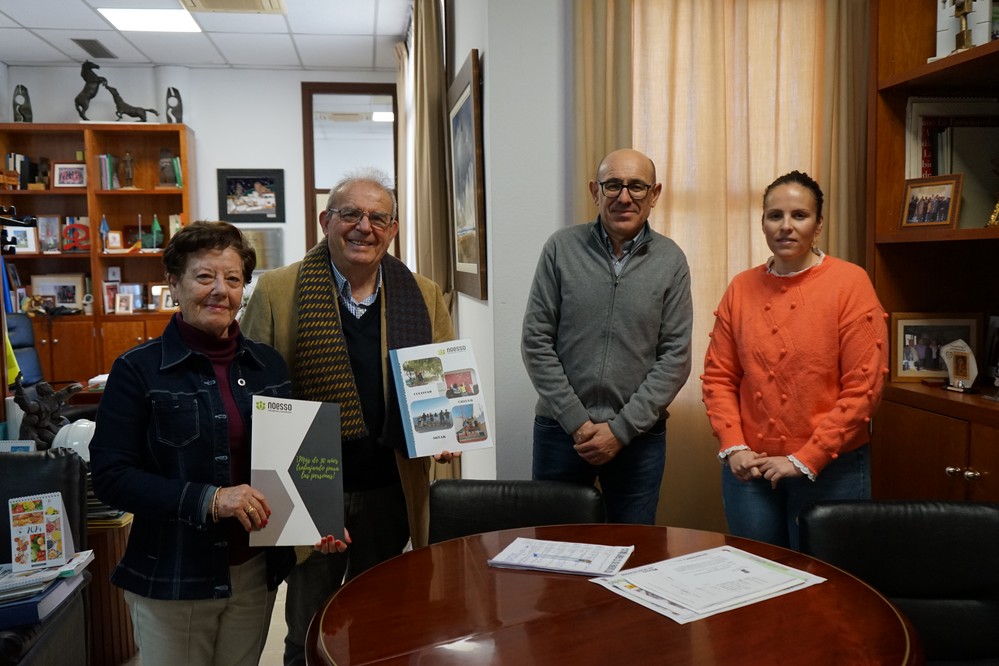 El Ayuntamiento de Vícar y Noesso renuevan el convenio de colaboración para favorecer el empleo y la lucha contra las adicciones