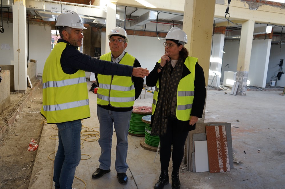 Las obras del Mercado de Abastos de Vícar estarán listas en verano