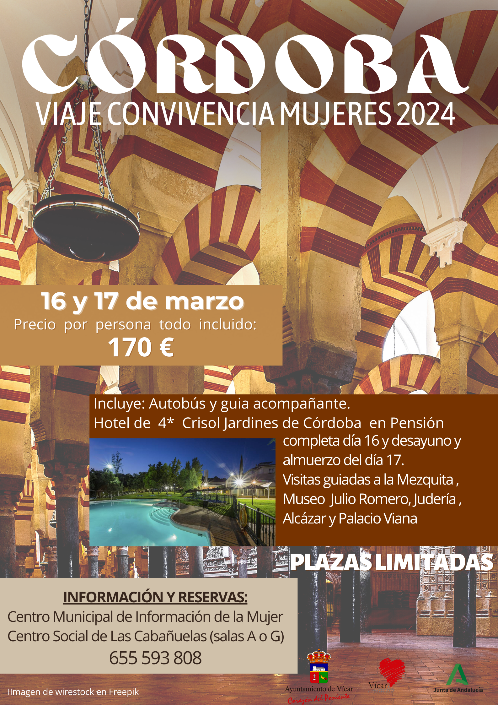 Las vecinas de Vícar visitarán Córdoba