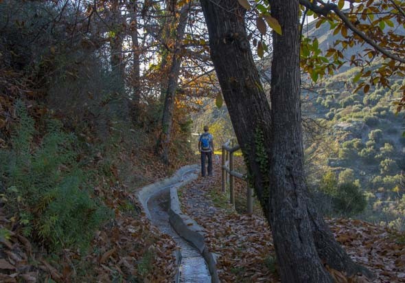 'Deporte y Naturaleza' visita este domingo la Vereda de Escalona, en Cádiar, uno de los lugares más bellos de La Alpujarra