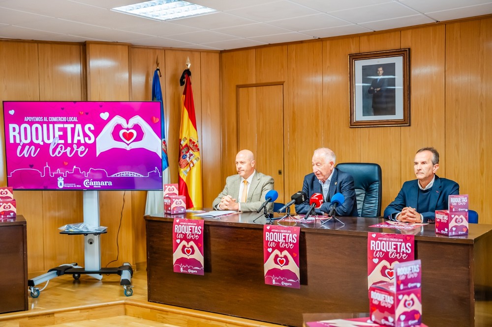 Roquetas organiza la campaña de apoyo al comercio local con motivo del Día de San Valentín