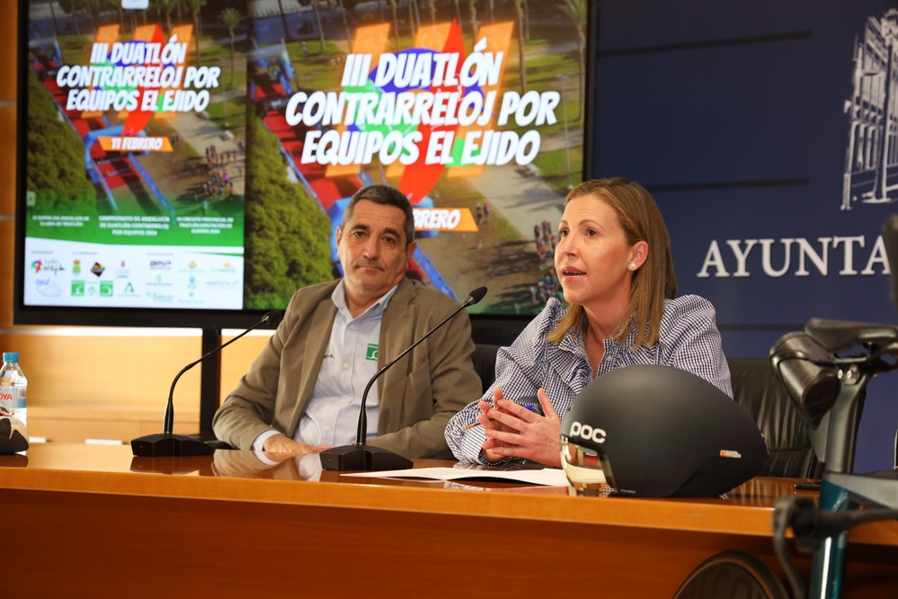 67 equipos y cerca de 400 corredores participarán en el III Duatlón Contrarreloj por equipos de El Ejido que se disputará el 11 de febrero