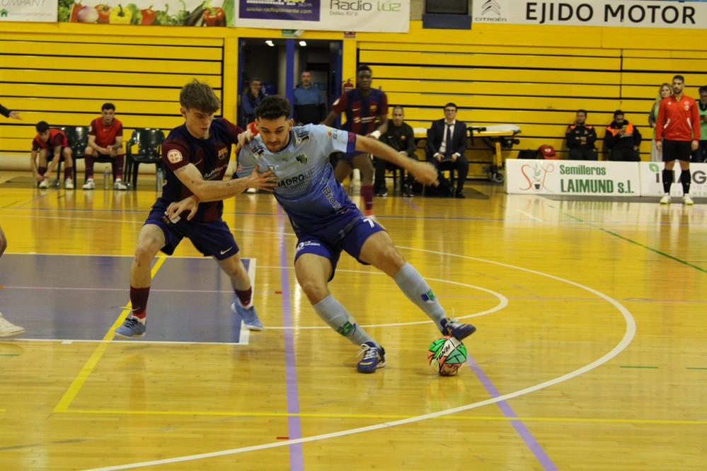 Reparto de puntos entre Inagroup El Ejido Futsal y Barcelona Atlètic