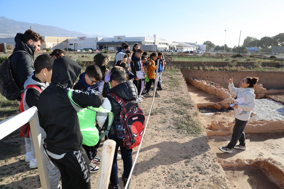 Arranca el Programa Educativo de ‘Ciavieja’ con la visita de alumnos del CEIP San Agustín