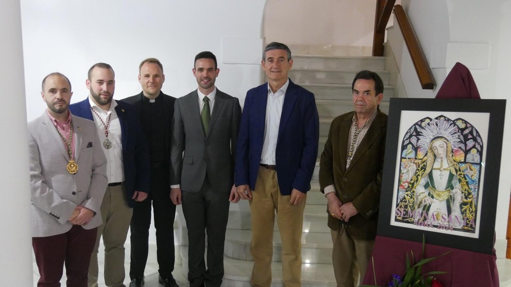 La ciudad de Adra presenta el cartel oficial de Semana Santa de 2024 con el autor Juan Miguel Ojeda