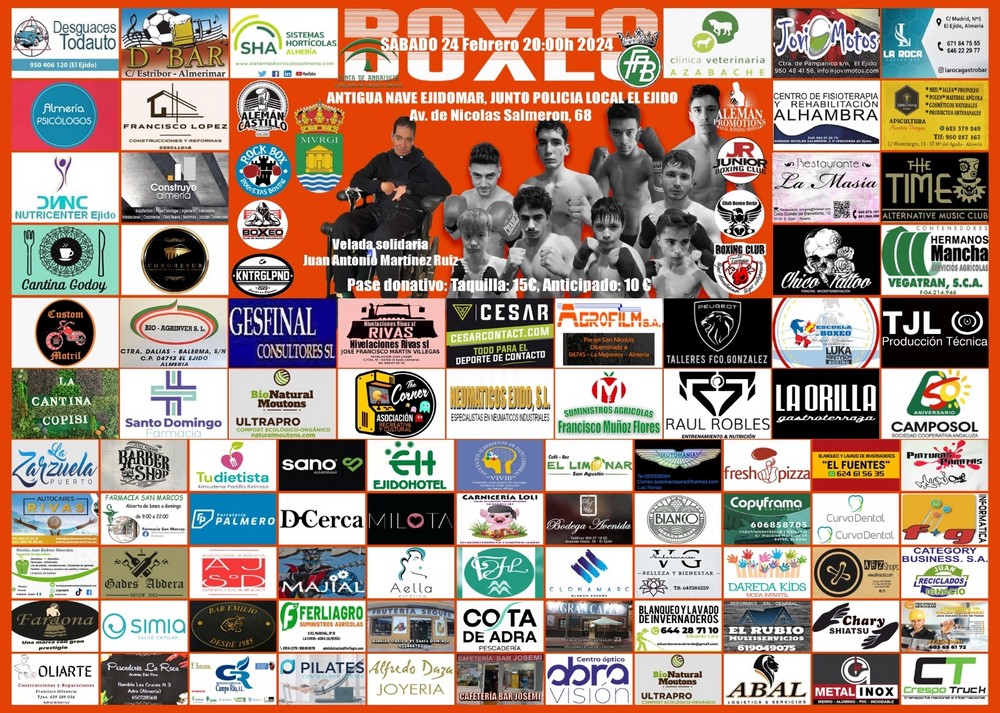 Recaudan fondos con una velada de boxeo benéfica