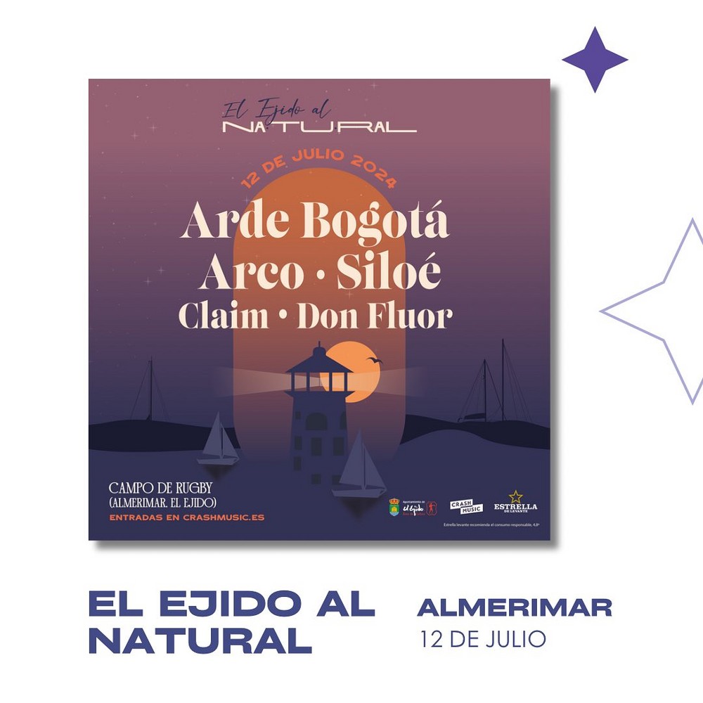 Arde Bogotá encabeza un nuevo cartel de 'El Ejido Al Natural'