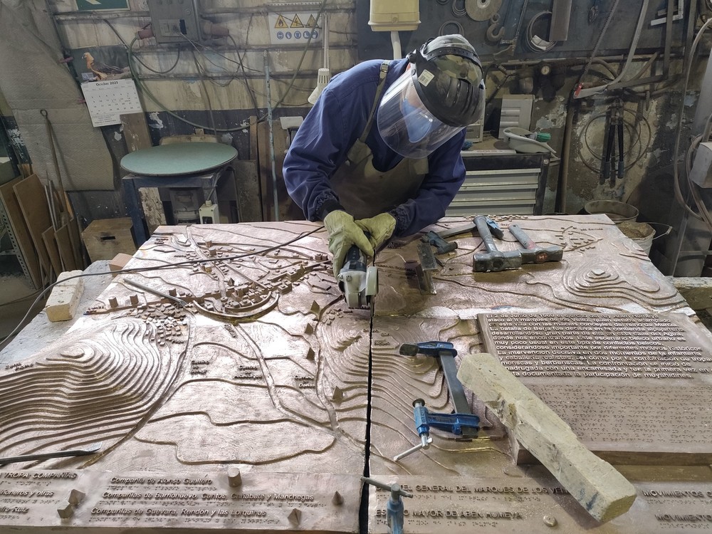 Este sábado se inaugura el relieve conmemorativo de la Batalla de Berja