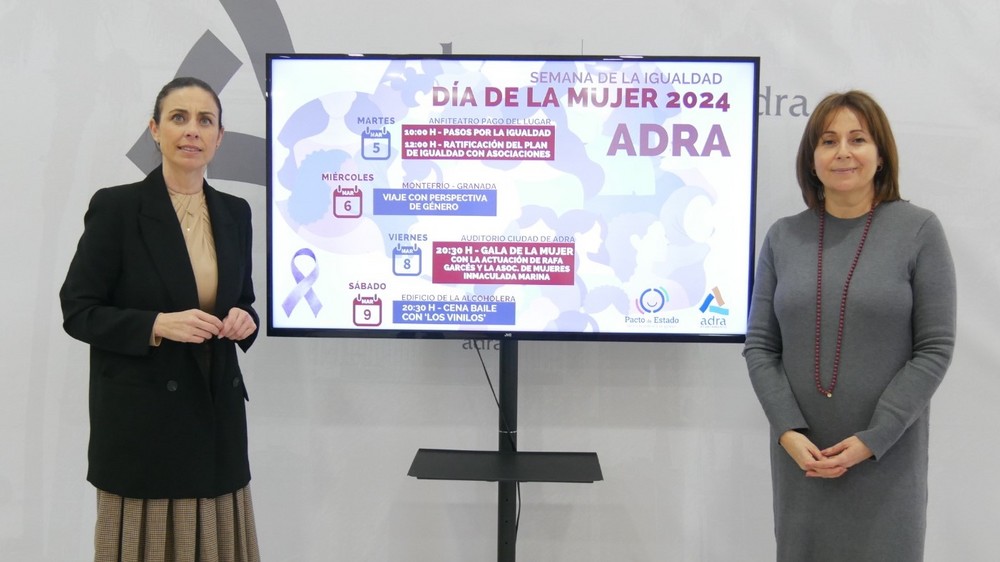 Adra presenta la ‘Semana de la Igualdad’ con la que conmemorará el Día Internacional de la Mujer