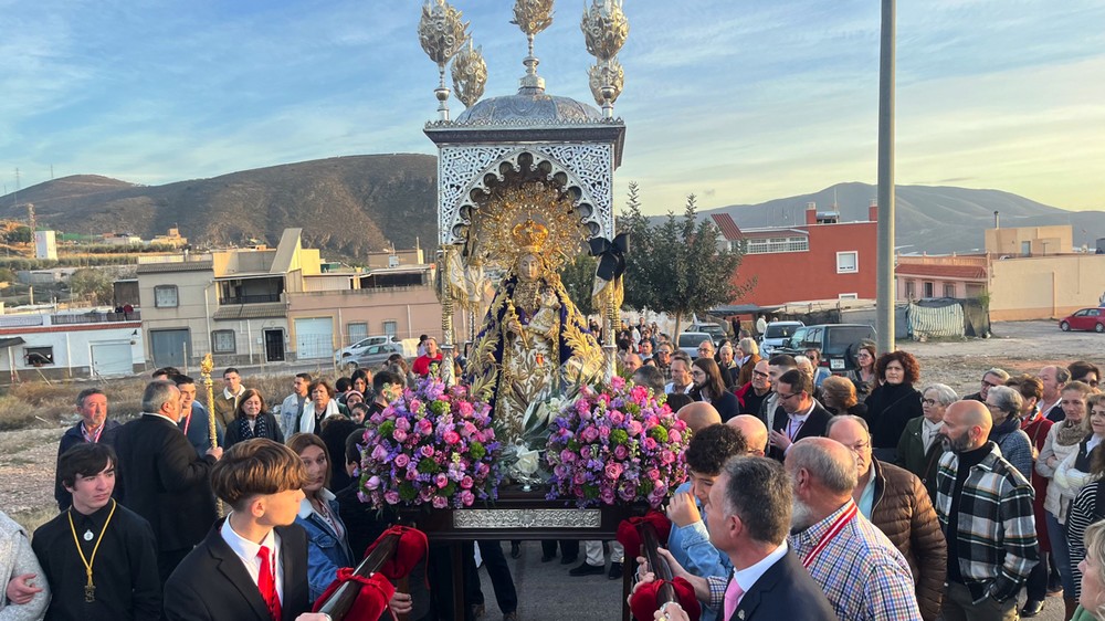 Berja vive la bajada de la Virgen de Gádor