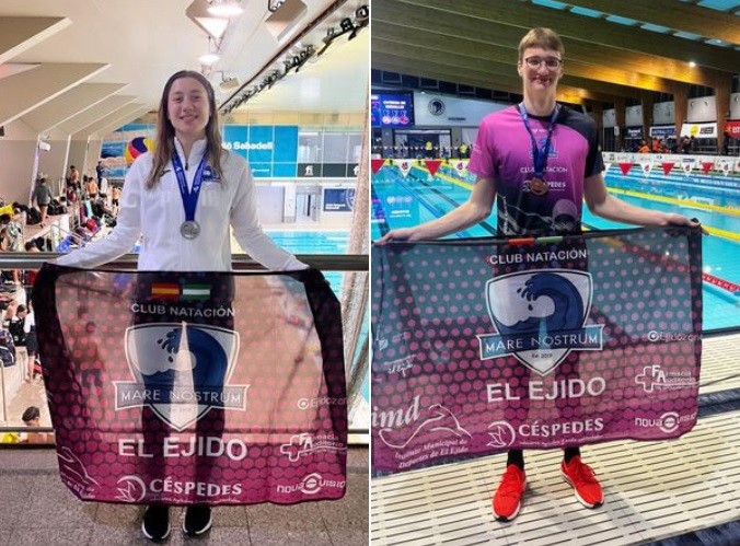 Diana Valean, doble medalla de plata en el Campeonato de España junior de natación