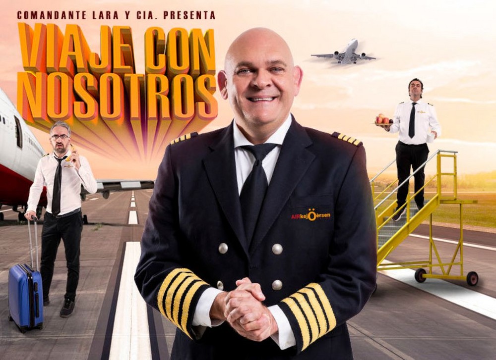 A la venta las entradas para el show ‘Viaje con nosotros’ de Comandante Lara & Cía, el 13 de abril en el Auditorio de El Ejido