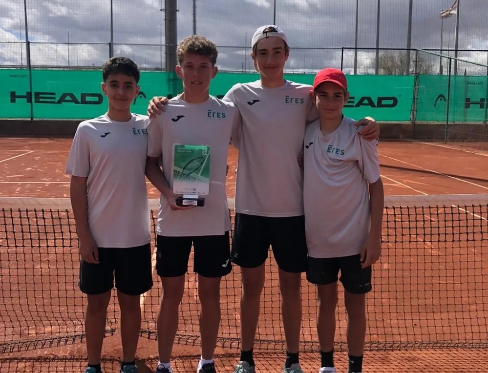El conjunto infantil masculino del CT El Ejido, campeón de Andalucía por equipos de clubes
