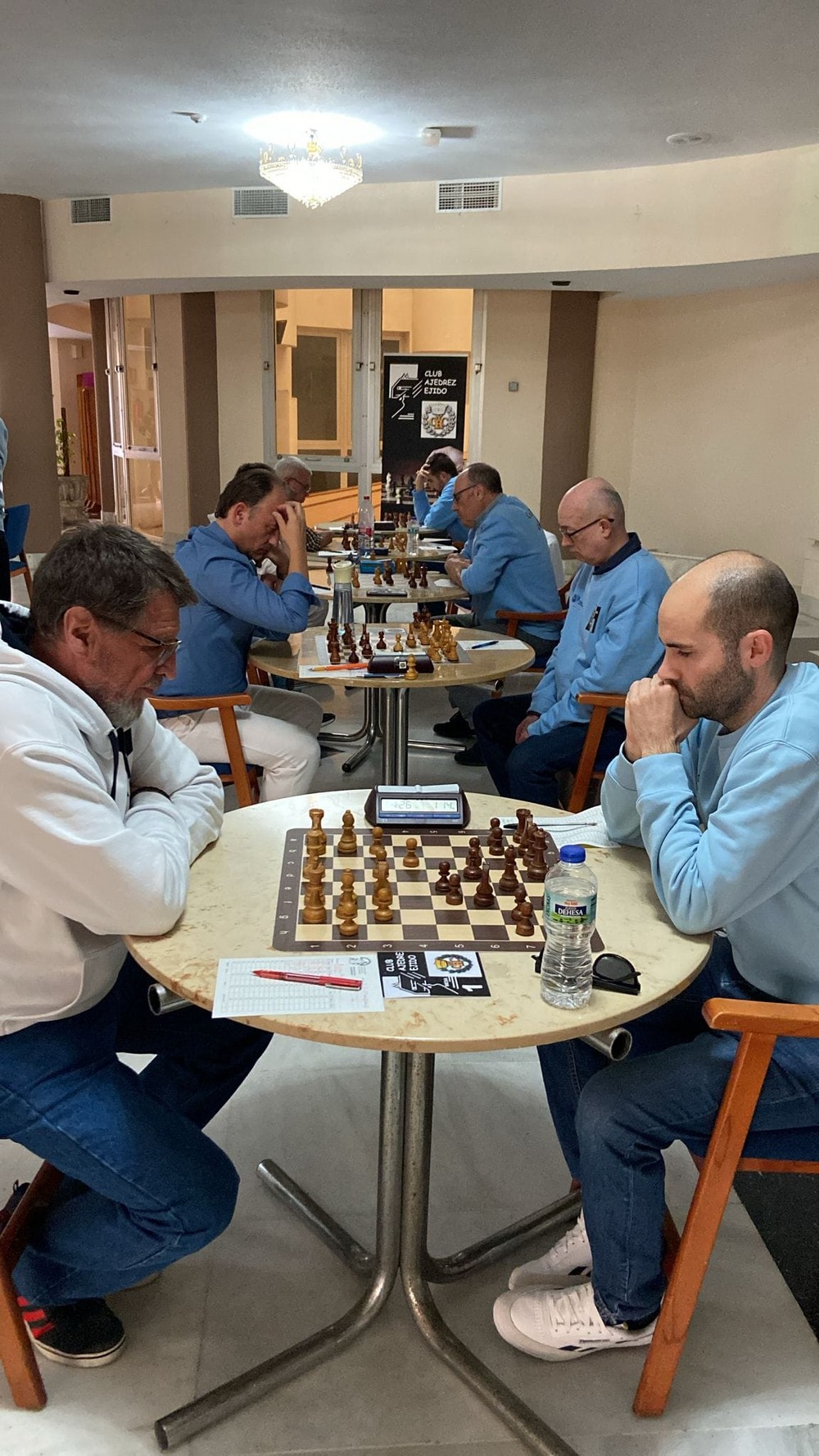 Club Ajedrez El Ejido A vence 3-2 a Roquetas D en 1ª división almeriense
