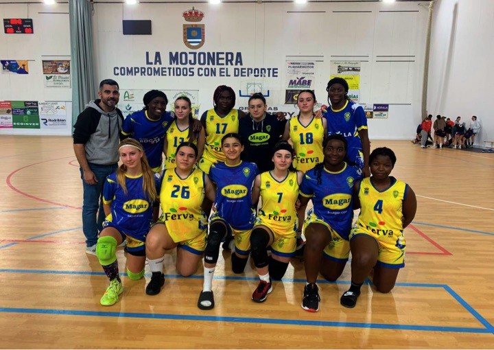 Ferva CB La Mojonera, segundo clasificado de la liga provincial junior femenino
