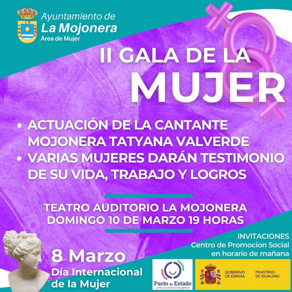 El Ayuntamiento de La Mojonera organiza la II Gala de la Mujer