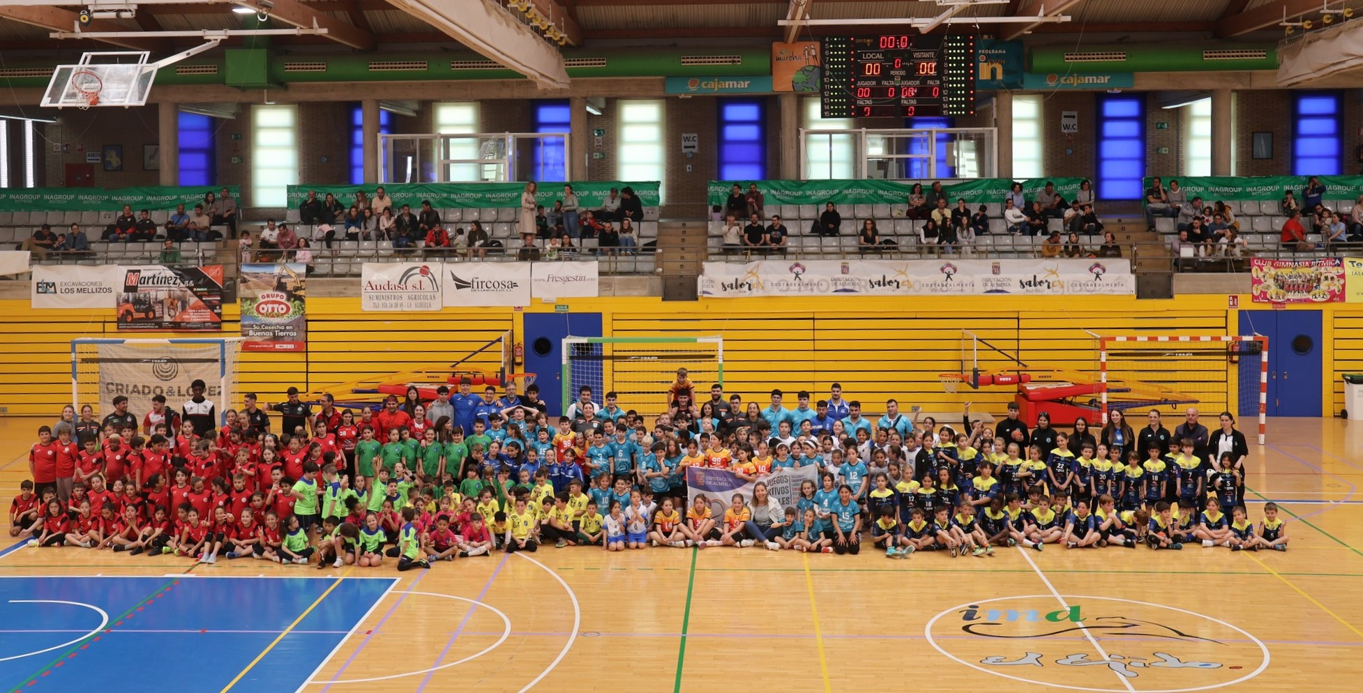 Éxito en el Encuentro Educativo de Promoción del Balonmano 5 con el CBM Cantera Sur El Ejido en el epicentro