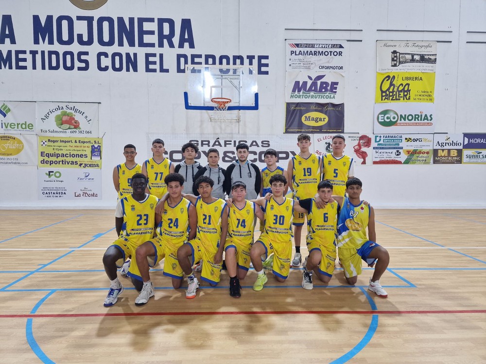 Plamarmotor CB La Mojonera cadete masculino jugará la final four provincial