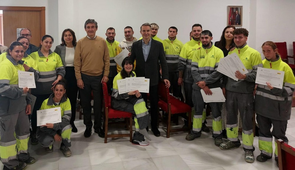 Empleo respalda al Ayuntamiento de Adra con 1,17 millones para proyectos de formación en la construcción