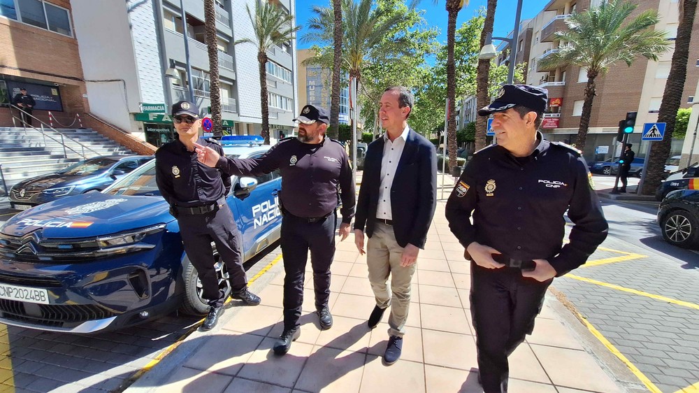 Martín destaca la “importante labor” de la Policía Nacional para que “El Ejido se mantenga como uno de los municipios más seguros de su entorno”