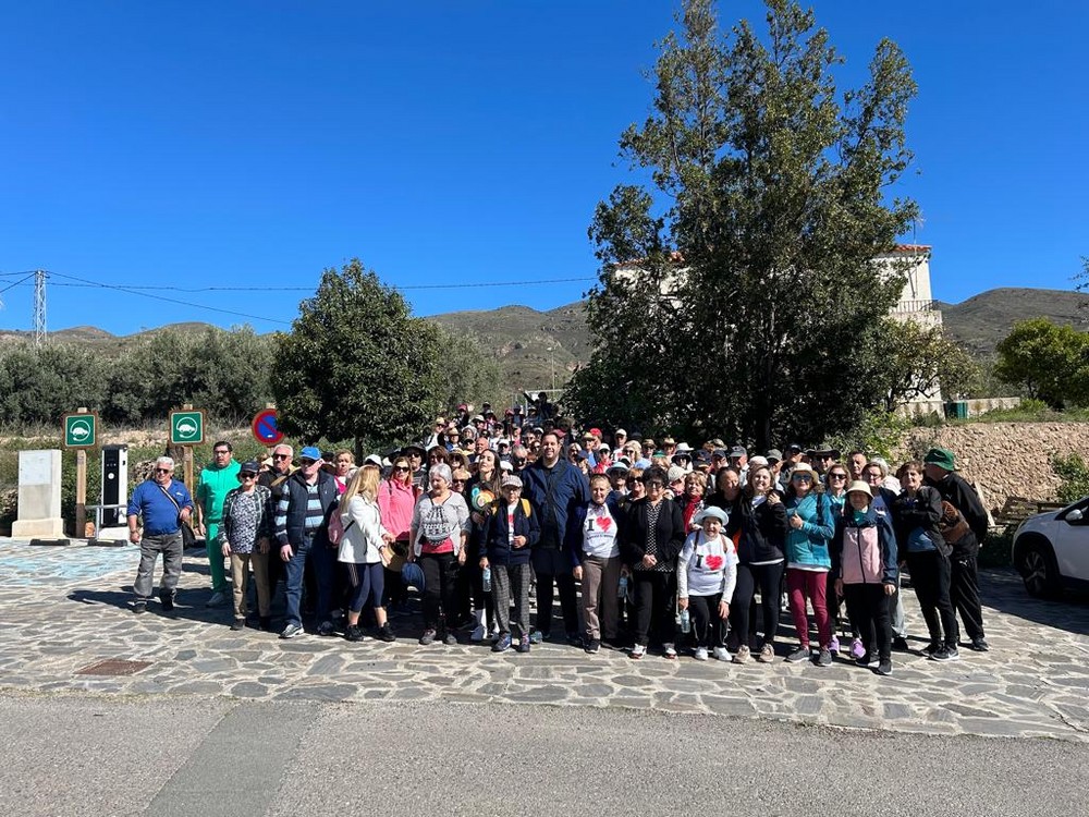 Casi ciento cincuenta participantes en la ruta de hoy entre Almócita y Padules de la Olimpiada de Mayores organizadas en Vícar