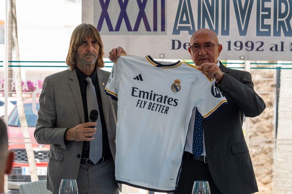 La Peña Madridista de Roquetas de Mar conmemora su XXXII aniversario con su tradicional encuentro