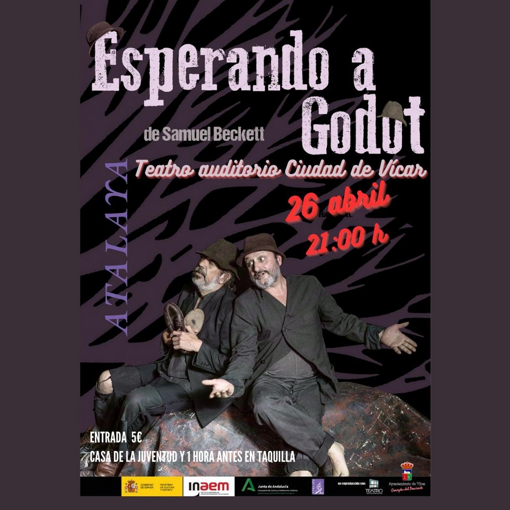 La Compañía Atalaya trae al Teatro Auditorio Ciudad de Vícar 'Esperando Godot' de Samuel Beckett