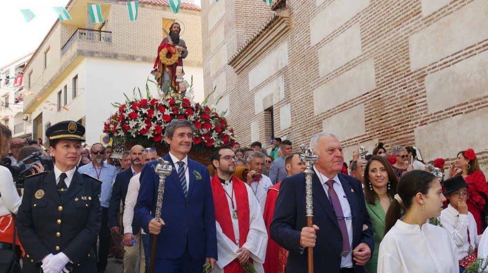 Adra rinde tributo a San Marcos con la Santa Misa, la romería y el recorrido por su tradicional Estación
