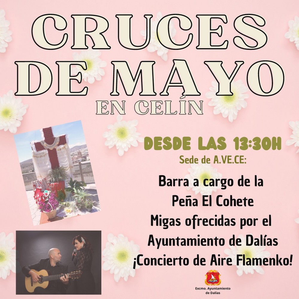 Migas y música en directo; todo listo para las Cruces de Mayo de Celín