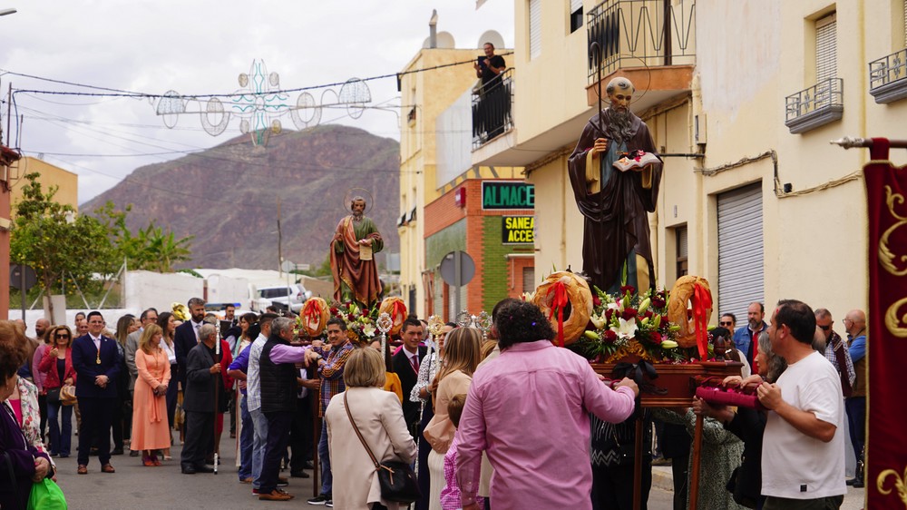 Berja reúne a sus vecinos en torno a la fiesta en honor a San Marcos