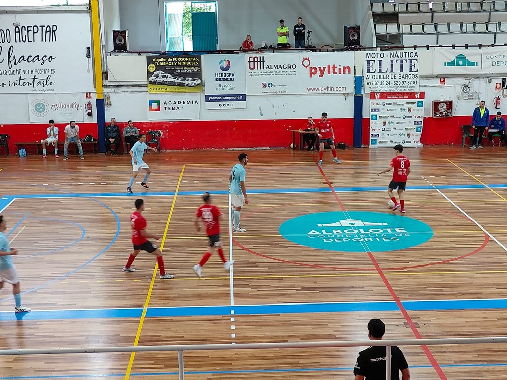 El Poli Ejido, se lo pone difícil al Albolote pero no consigue la victoria (6-2)