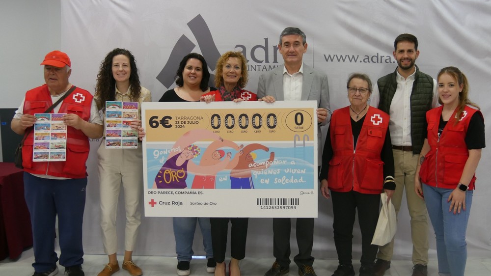 Manuel Cortés anima a comprar el Sorteo de Oro de Cruz Roja en Adra donde se invertirá la recaudación obtenida